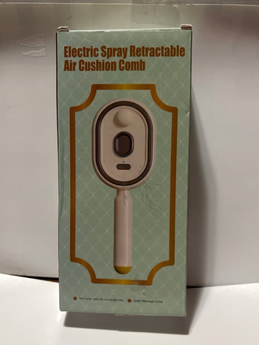 Electric Spray Retractable Air Cushion Comb